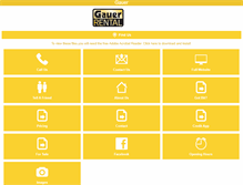 Tablet Screenshot of gauerrental.com